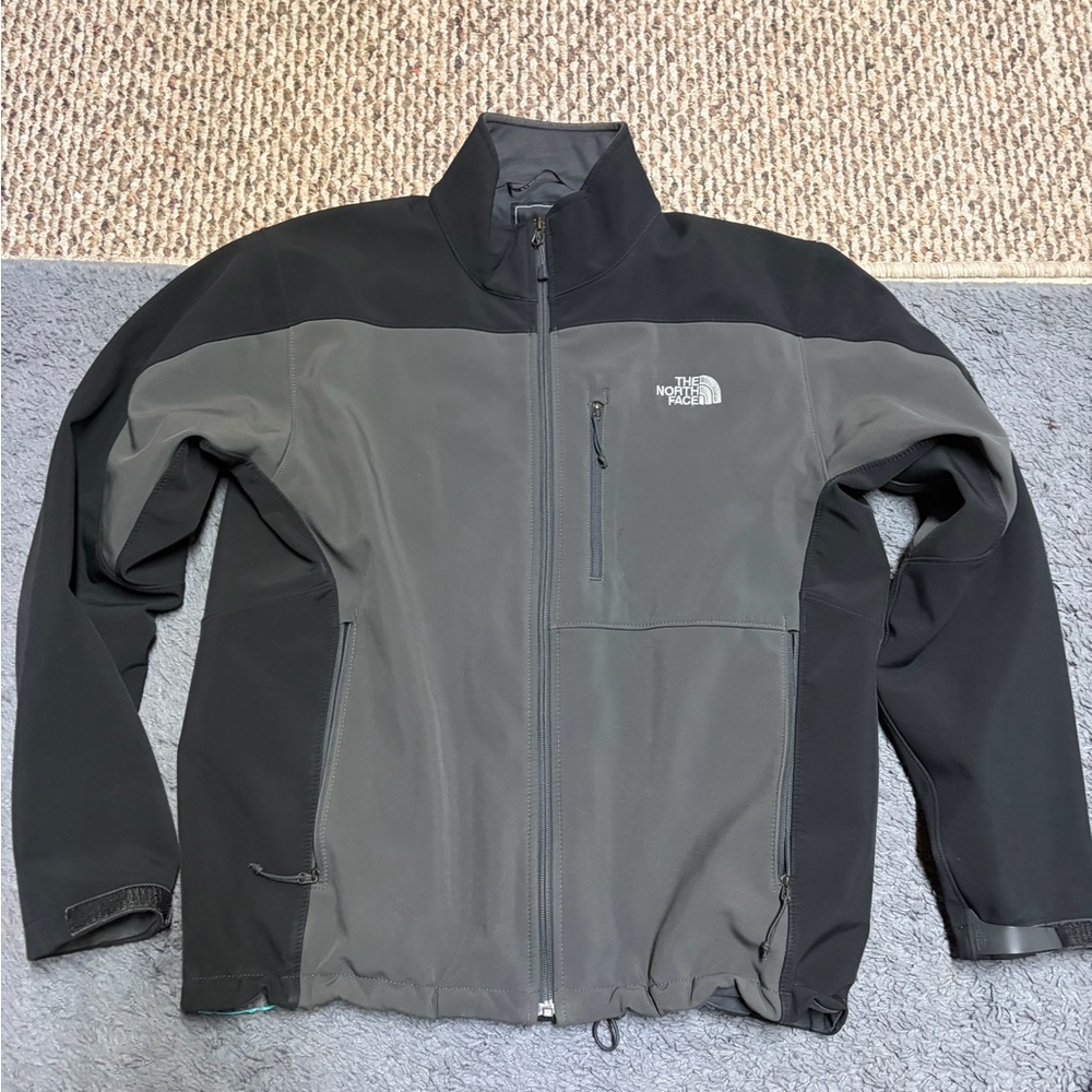 The North Face Men's Black and Dark Gray Performance Jacket